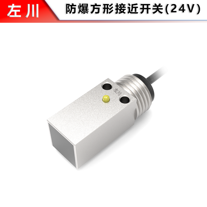S18 Square Explosion-Proof Flush Proximity Switch (1/2"NPT)