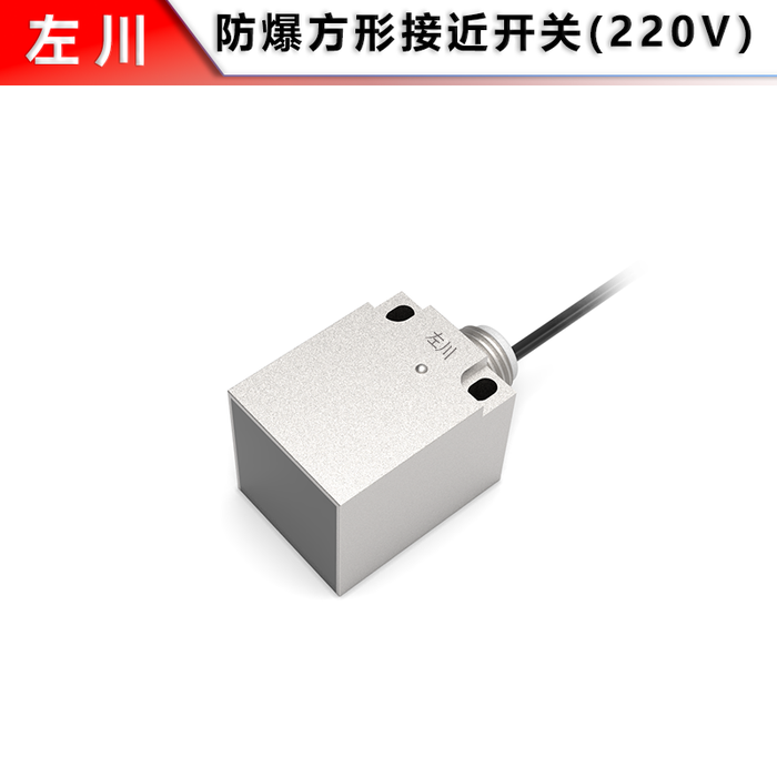 S40 Square Explosion-Proof Flush Proximity Switch (1/2"NPT)
