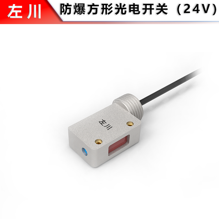 GS25 Square Explosion-Proof Photoelectric Switch, Visible Light Type (1/2"NPT)